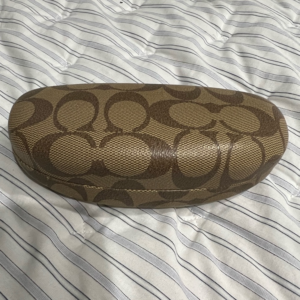 Coach glasses case